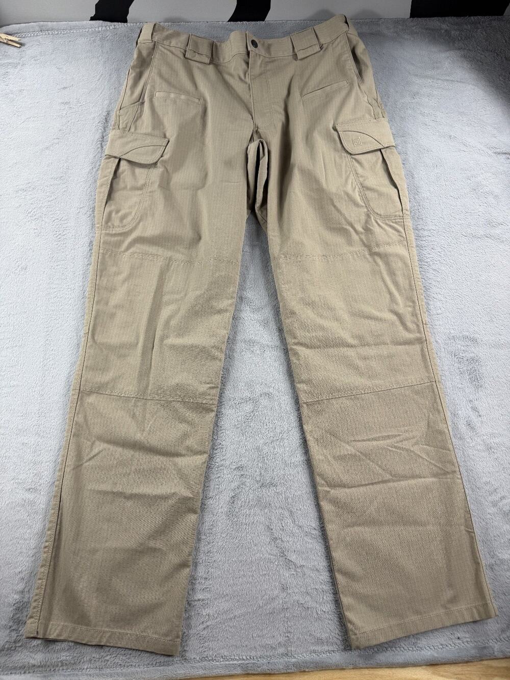 5.11 Tactical Mens Stryke Cargo Pants Size 36x34 Khaki Tan Work Outdoor Hiking
